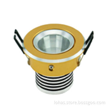 LED downlight, COB ，Epistar LED, 630lm, AC 85V-240V, perfect design, 2 years warranty